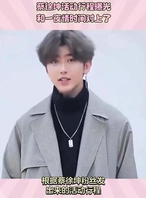 蔡徐坤母亲被爆料视频,揭秘明星家庭背后的故事